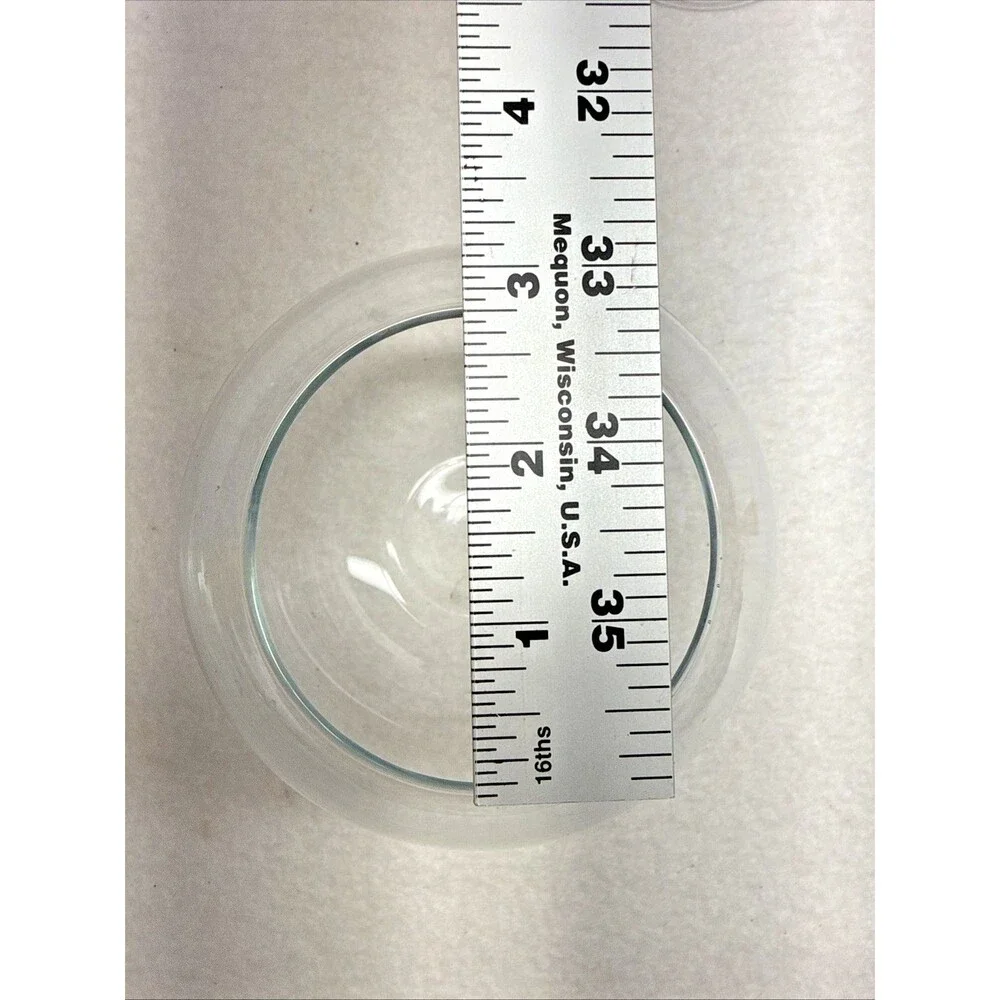 Clear Glass Martini Chiller Shrimp Cocktail Serving Glass Double Wall Vintage